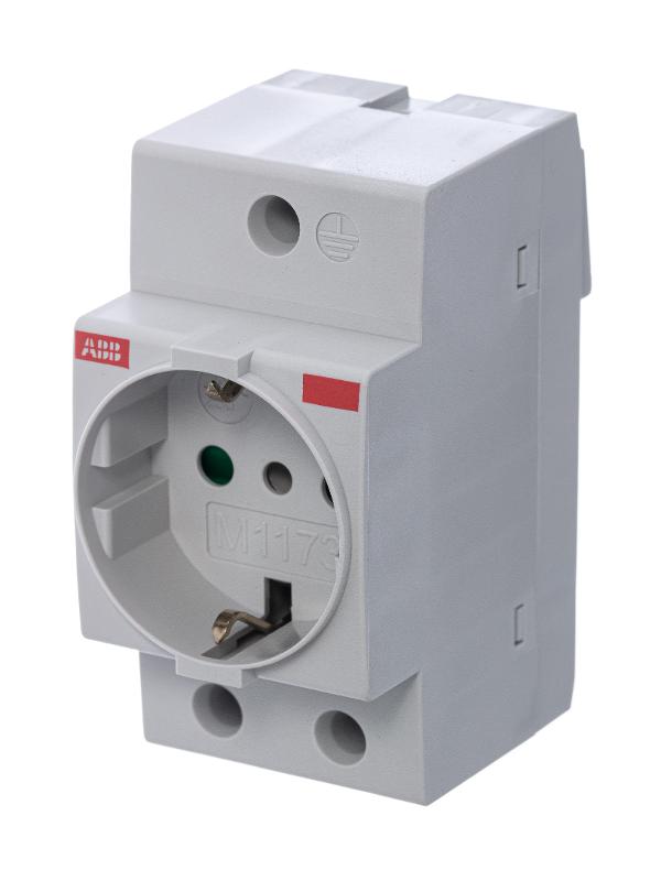Розетка щитовая 2Р+N 16A M1173