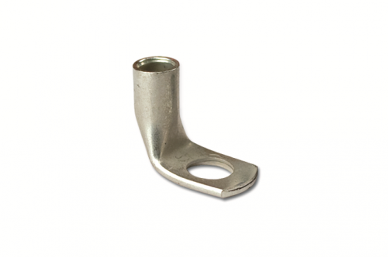 Наконечник кольцевой под винт, гнутые под 90° 70мм.кв. винт6мм.
