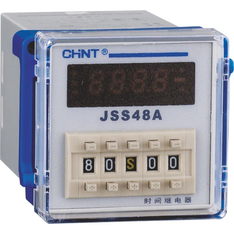 Реле времени JSS48A 8-контактный одно групповой переключатель AC/DC100V~240V