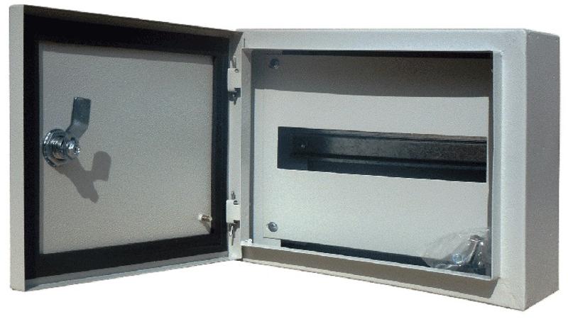 Корпус метал. навесной 250х300х120 12 мод. IP54 ЩРН-12