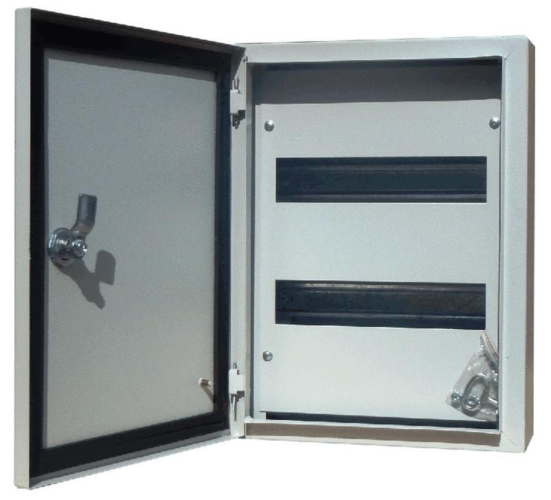 Корпус метал. навесной 400х300х120 24 мод. IP54 ЩРН-24
