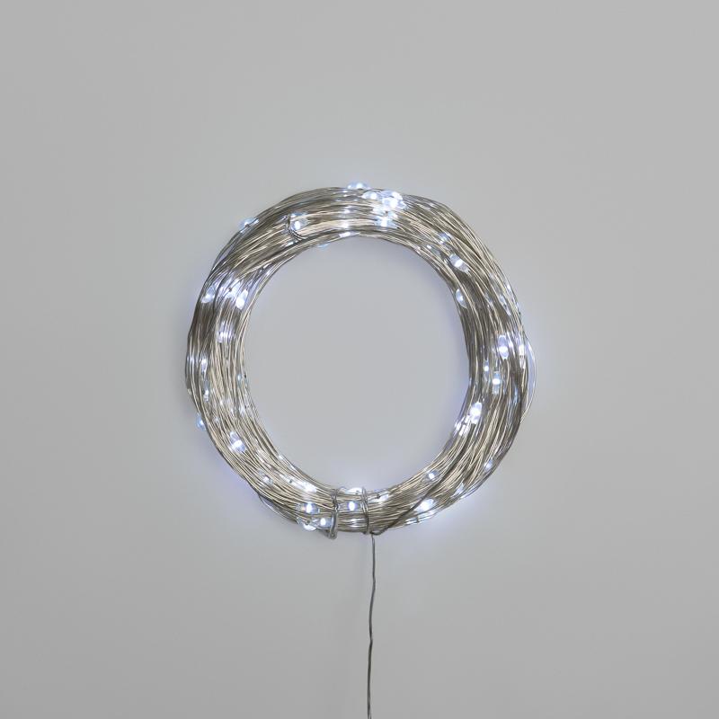 Гирлянда Роса с трансформатором, 20 м, 200 LED, белое свечение