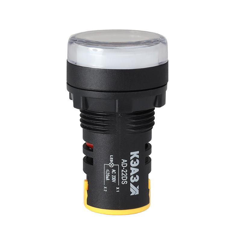 Лампа AD22DS(LED) матрица D22мм белый 24В AC/DC