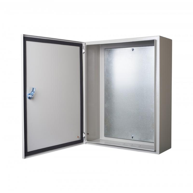 Корпус метал. навесной с монт. панелью 650х500х220 IP54 ЩРНМ-3-IP54