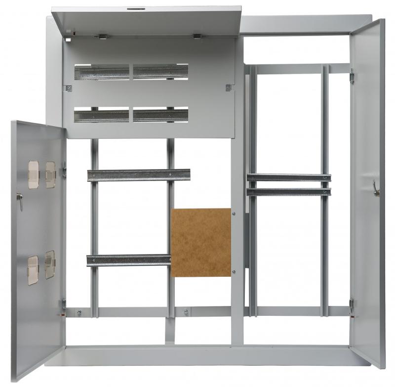 Корпус метал. этажный ЩЭ-4 на 4кв. 1010х950х100 IP31 без клем. блока