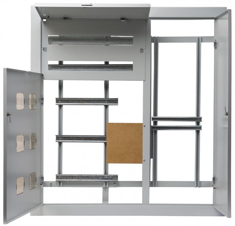 Корпус метал. этажный ЩЭ-6 на 6кв. 1010х950х100 IP31 без клем. блока