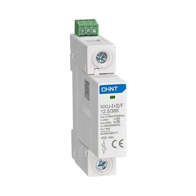 Ограничитель имп. перенапр. NXU-Ⅰ+Ⅱ/F 1P In=25kA Uc=275В Im=50kA (R)