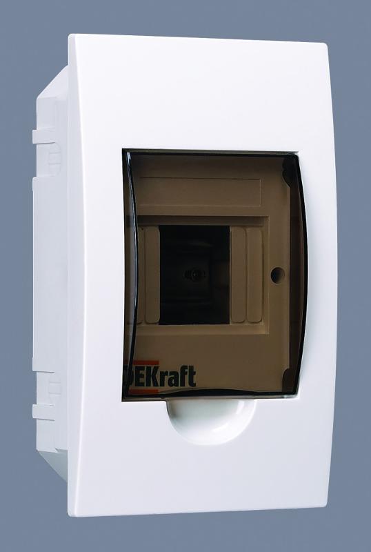 Корпус пластиковый встраиваемый 4 модуля, IP41, ЩРВ-П-4