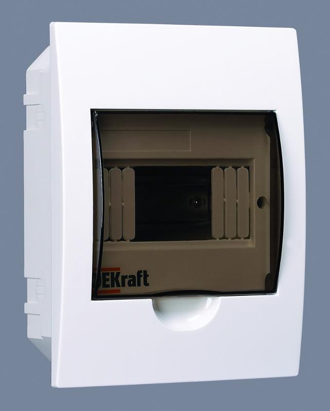 Корпус пластиковый встраиваемый 6 модулей, IP41, ЩРВ-П-6
