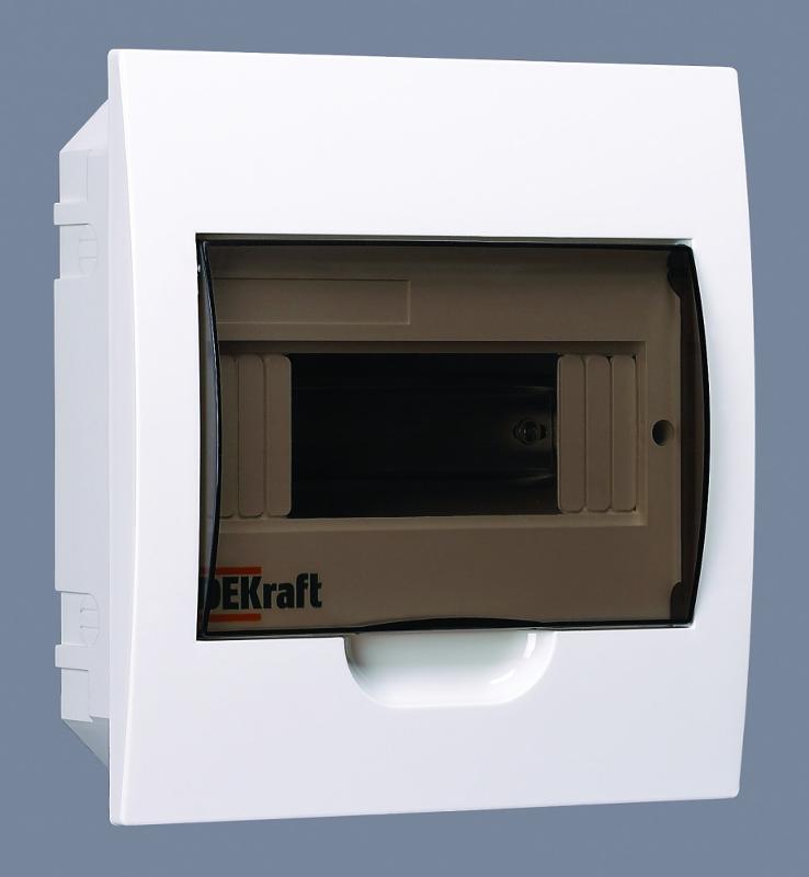 Корпус пластиковый встраиваемый 8 модулей, IP41, ЩРВ-П-8