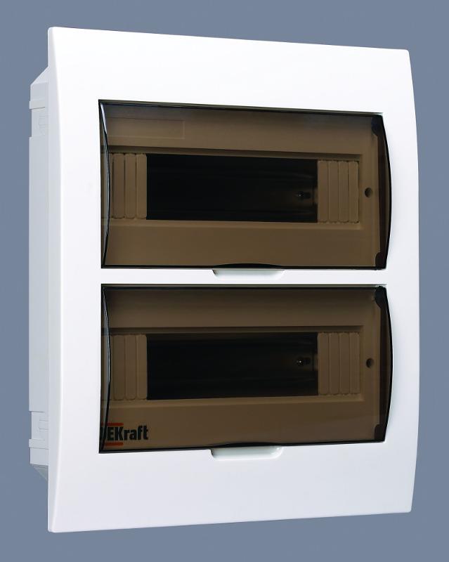 Корпус пластиковый встраиваемый 24 модуля, IP41, ЩРВ-П-24