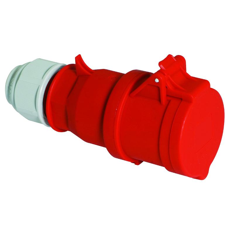 Розетка переносная кабельная 16A 5p(3P+N+PE) 6h 400V IP44 Quick-Connect 3136 I 3136-Bals I Bals
