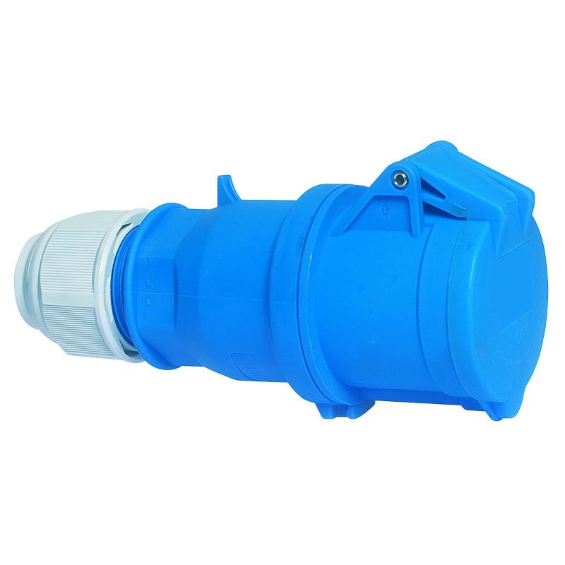Розетка переносная кабельная 32A 3p(2P+PE) 6h 230V IP44 Quick-Connect 3138 I 3138-Bals I Bals