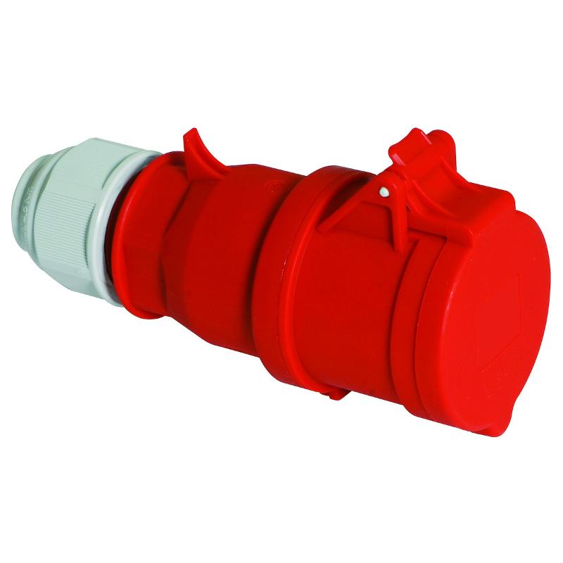 Розетка переносная кабельная 32A 5p (3P+N+PE) 6h 400V IP44 Quick-Connect 3148 I 3148-Bals I Bals