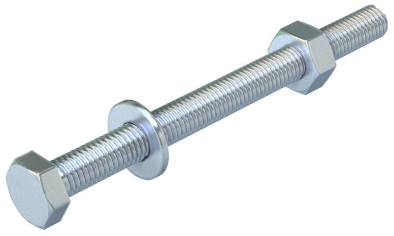 Комплект Болт+Шайба+Гайка M10x120 (SKS 10X120 F)