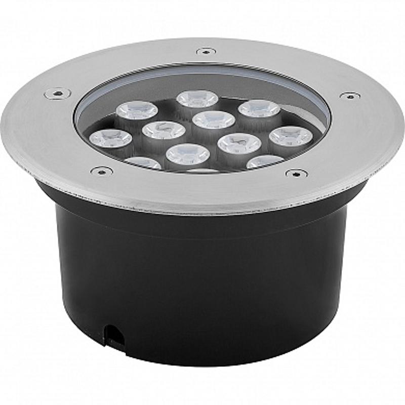 SP4114 Светильник тротуарный,12LED холодный белый,12W,180*H90mm,вн.диаметр:150mm,IP67