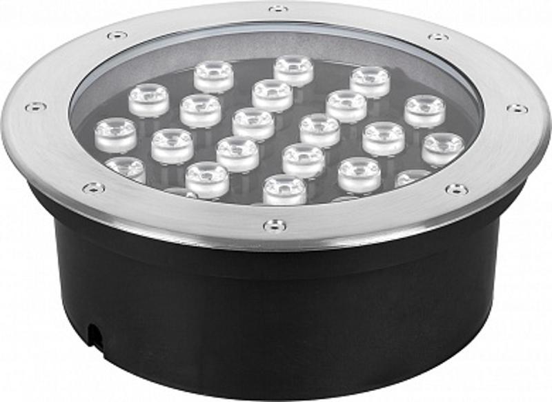 SP2707 Светильник тротуарный,18LED холодный белый, 18W,200*H90mm, IP67