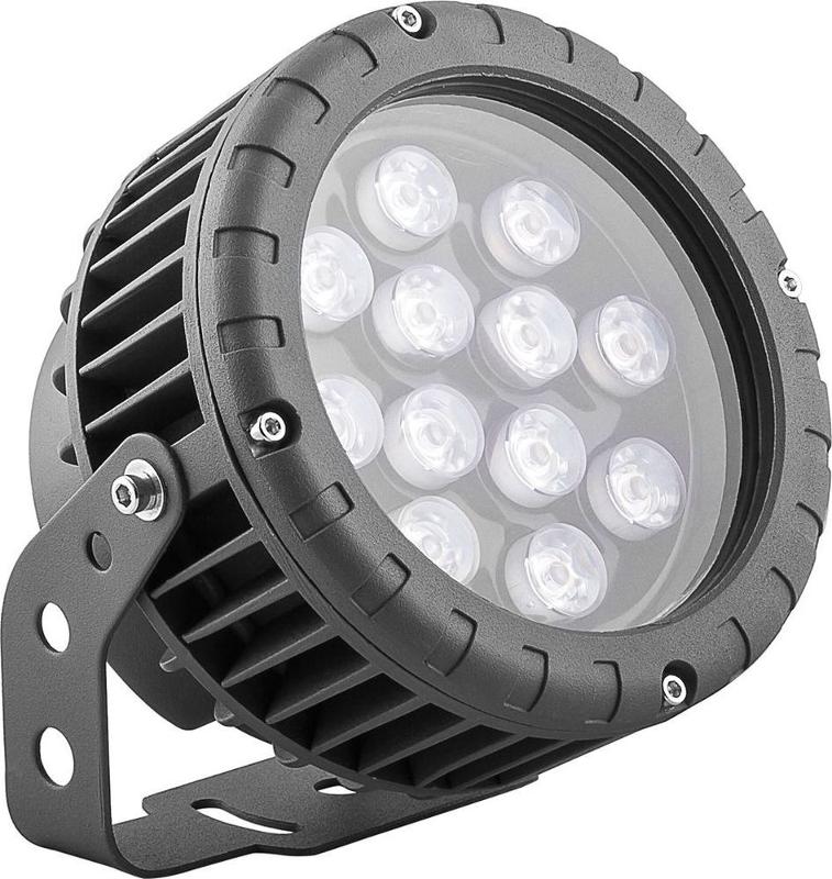 Прожектор архитектурный светодиодный LL-883 D150xH200 IP65 12W 85-265V RGB