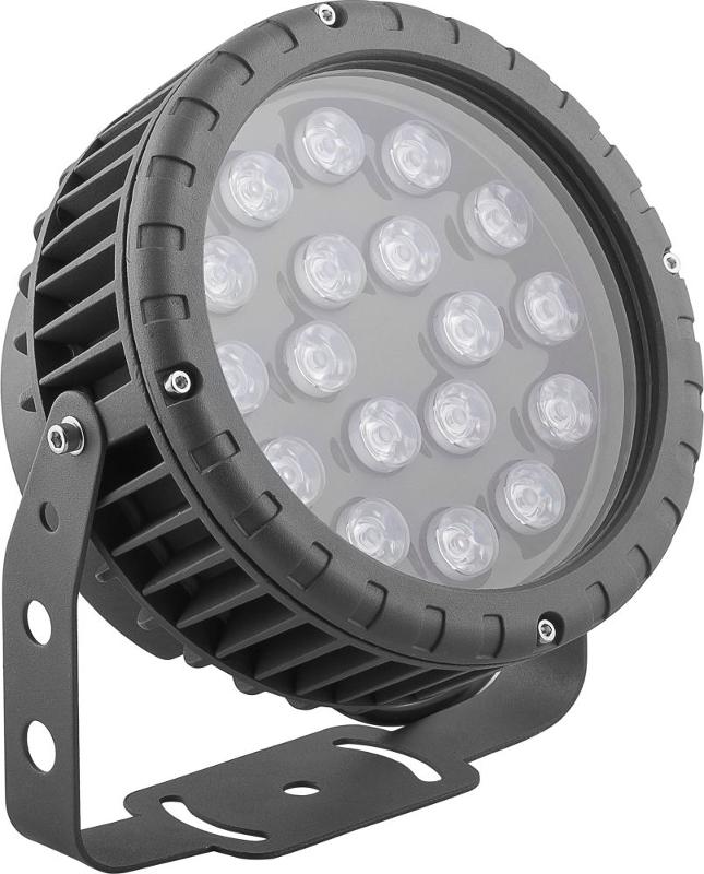 Прожектор архитектурный светодиодный LL-884 D180xH230 IP65 18W 85-265V теплый белый