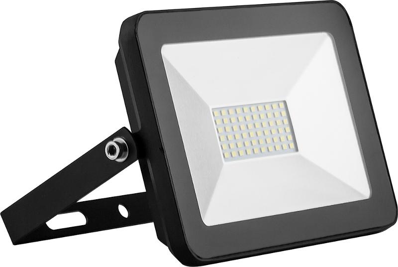 Прожектор светодиодный LL-903 2835 SMD 30W зеленый AC220V/50Hz IP65, черный в компактном корпусе, 153*110*35 мм