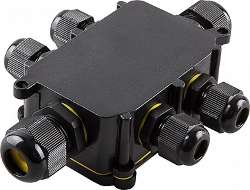 Водонепроницаемая cоединительная коробка, LD526, 450V, 140х100х36, черный
