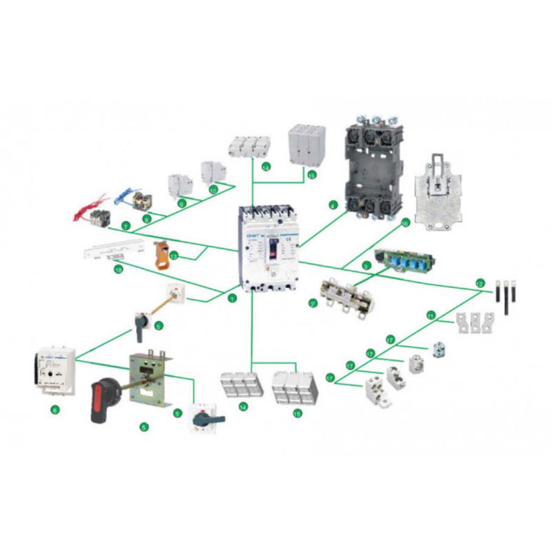 Источник питания PSU22-M8 для автономной работы расцепителя типа EM для NM8N (R)