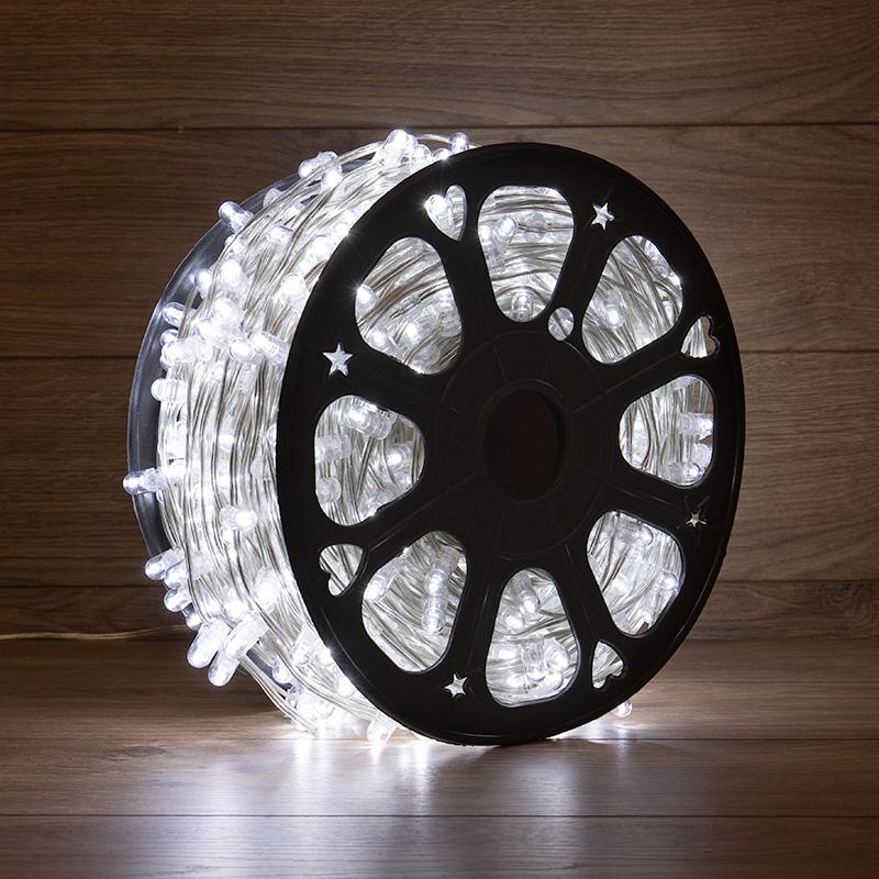 Гирлянда «LED Клип-лайт» 12 V, прозрачный ПВХ, 150 мм, цвет диодов белый