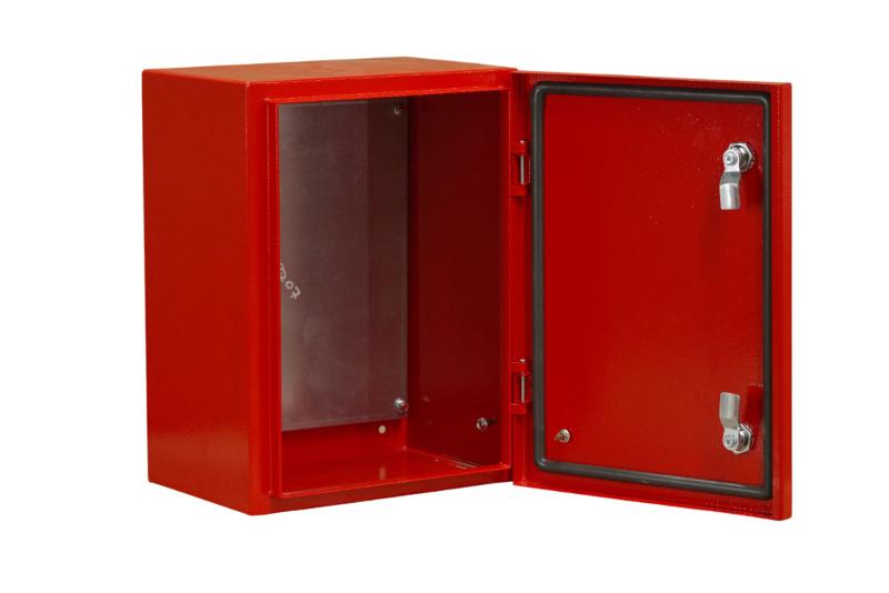 Корпус металлический ЩРНМ IP55 500х500х250 RAL3020 красный