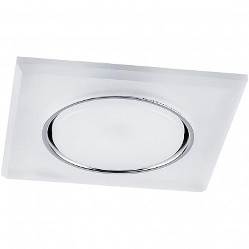 Светильник потолочный встраиваемый под лампу GX53 CD5022 20LED*2835 SMD 4000K, 15W GX53, без лампы, белый матовый квадрат