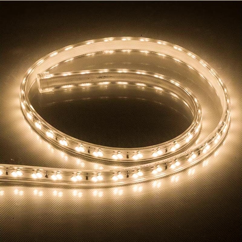 Лента светодиодная LS705 120SMD(5730)/м 11Вт/м 220V IP65, длина 50м, 3000K