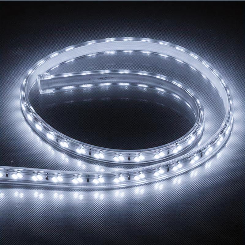 Лента светодиодная LS705 120SMD(5730)/м 11Вт/м 220V IP65, длина 50м, 6500K