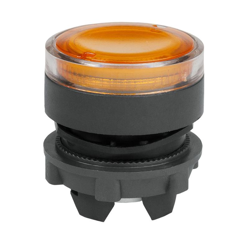 Головка кнопки OptiSignal D22 A5-PL-5 с подсветкой желтая пластик ZB5AW353
