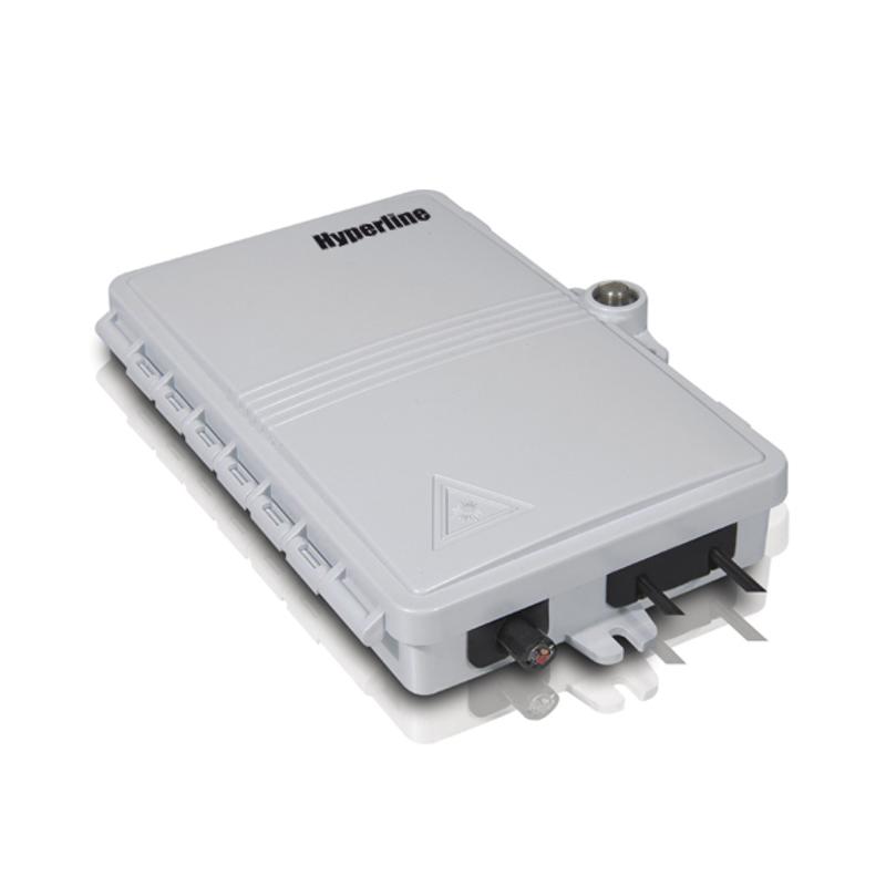 FO-WBI-2A-GY Бокс оптический настенный, 2 порта (SC, duplex LC), IP65, 102 х 167 х 31 мм