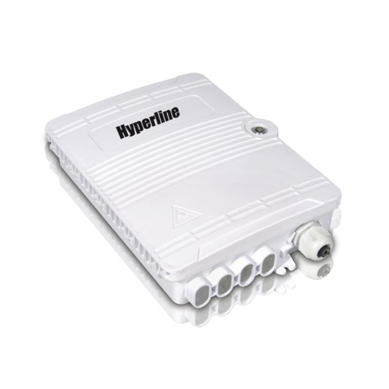 Бокс оптич.FO-WBI-8A-GY настенный,8 портов (SCduplex LC),без пигтейлов и прох.ад.,IP65,213 х 163 х 47мм,сер.