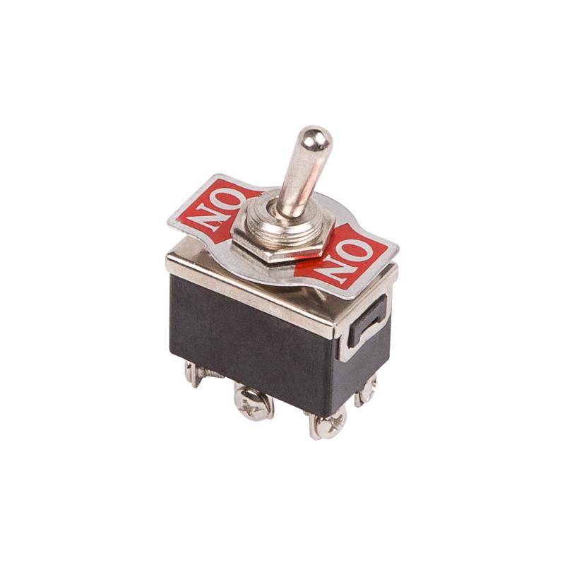Тумблер 250V 15А (6c) ON-(ON) двухполюсный