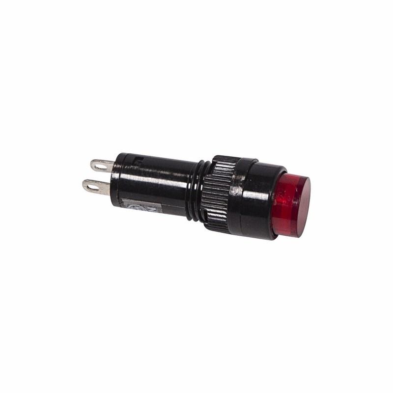 Индикатор Ø10 220V красный