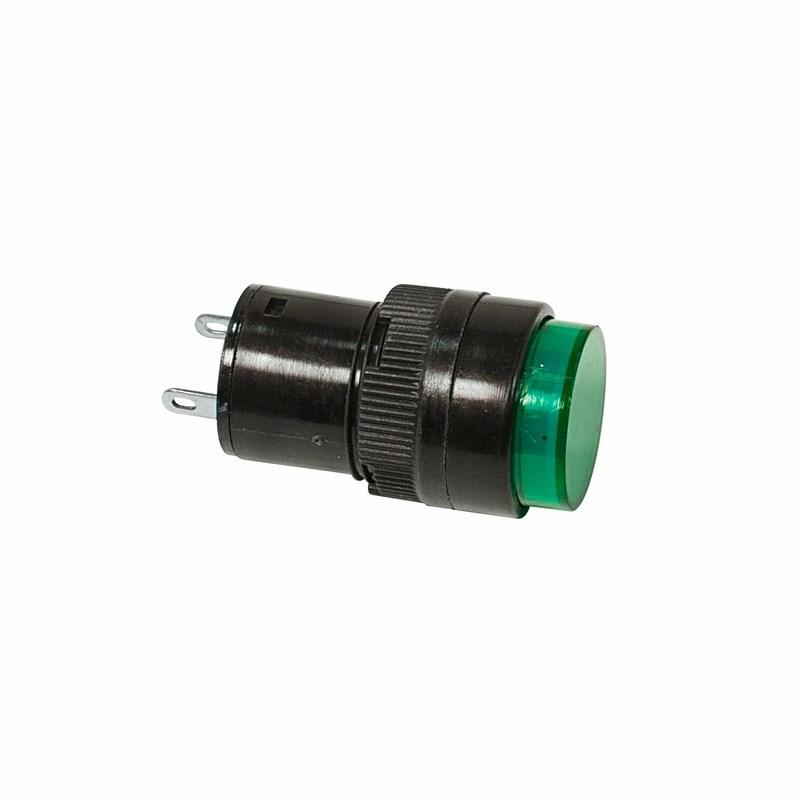 Индикатор Ø16 220V зеленый