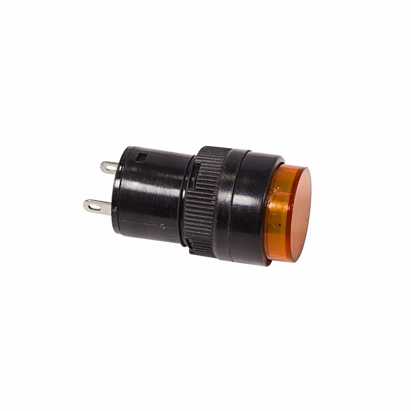 Индикатор Ø16 220V желтый
