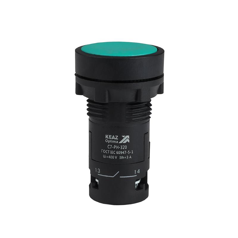 C7-PH-320 Кнопка с фиксацией зеленая 2НО XB7NH33