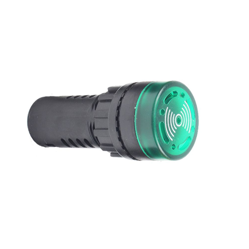 Зуммер с непрерывным сигналом OptiSignal Compact D22 C7-B-M3CL зеленый с подсветкой 230 В AC/DC