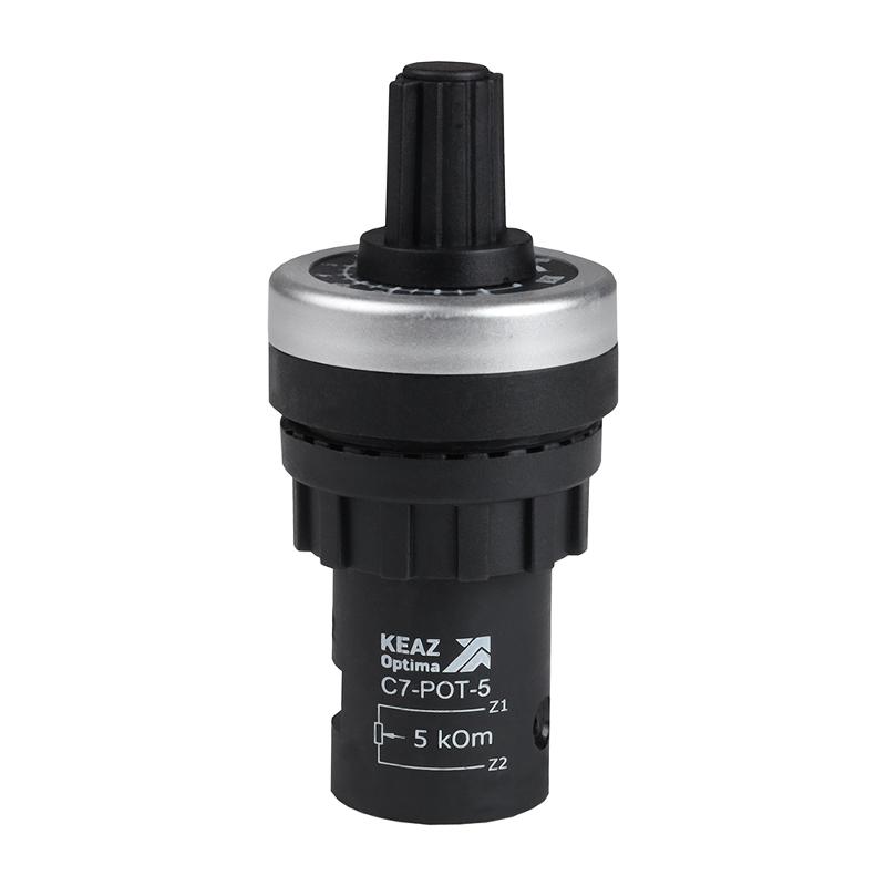 Потенциометр OptiSignal Compact D22 C7-POT-1, 1 кОм XB4BD912R1K