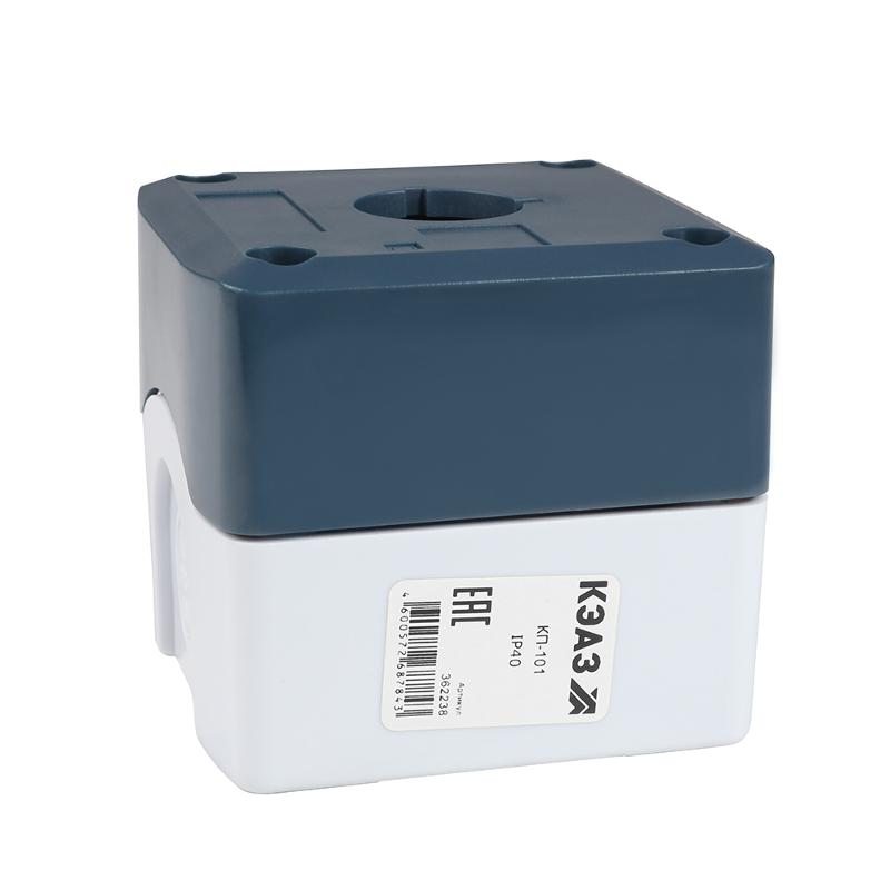 Корпус кнопочного поста КП-101 серый 1 отв. IP40