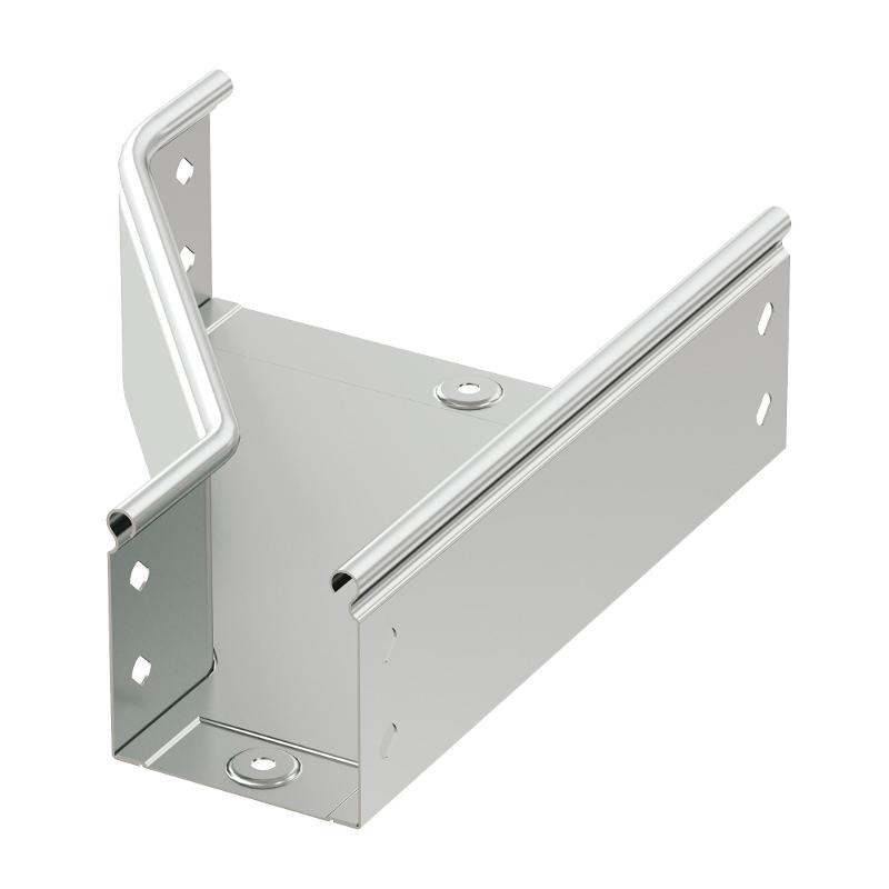 Переходник RRS левосторонний 300/80 H80 в комплекте с крепежными элементами и соединительными пластинами, необходимыми д
