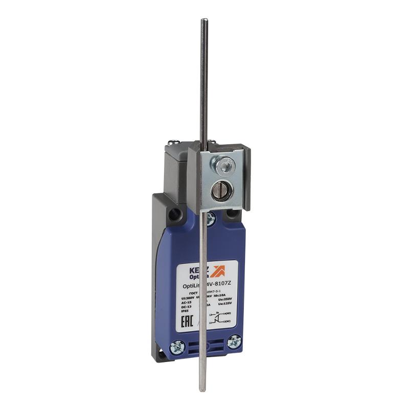 Выключатель концевой OptiLiS D4V-8107Z шток регулируемый металлический XCKP2153P16