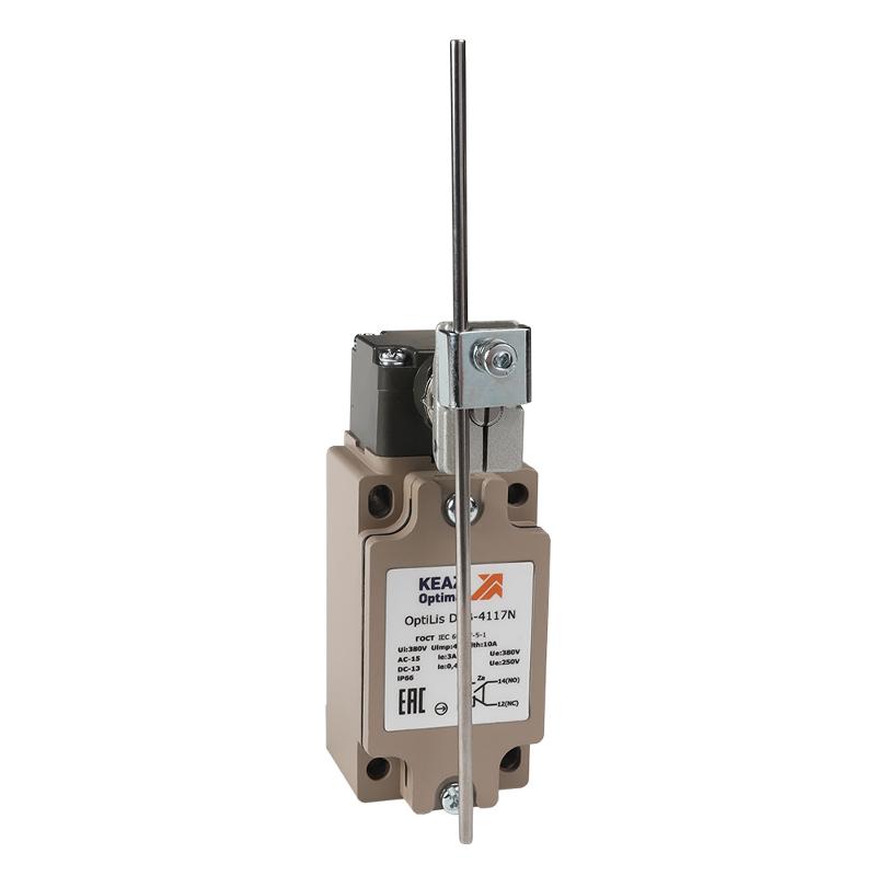 Выключатель концевой OptiLiS D4B-4117N шток регулируемый металлический EN 50041 XCKJ10559H29