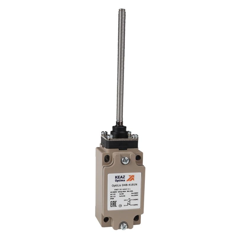 Выключатель концевой OptiLiS D4B-4181N пружина спиральная EN 50041 XCKJ108H29