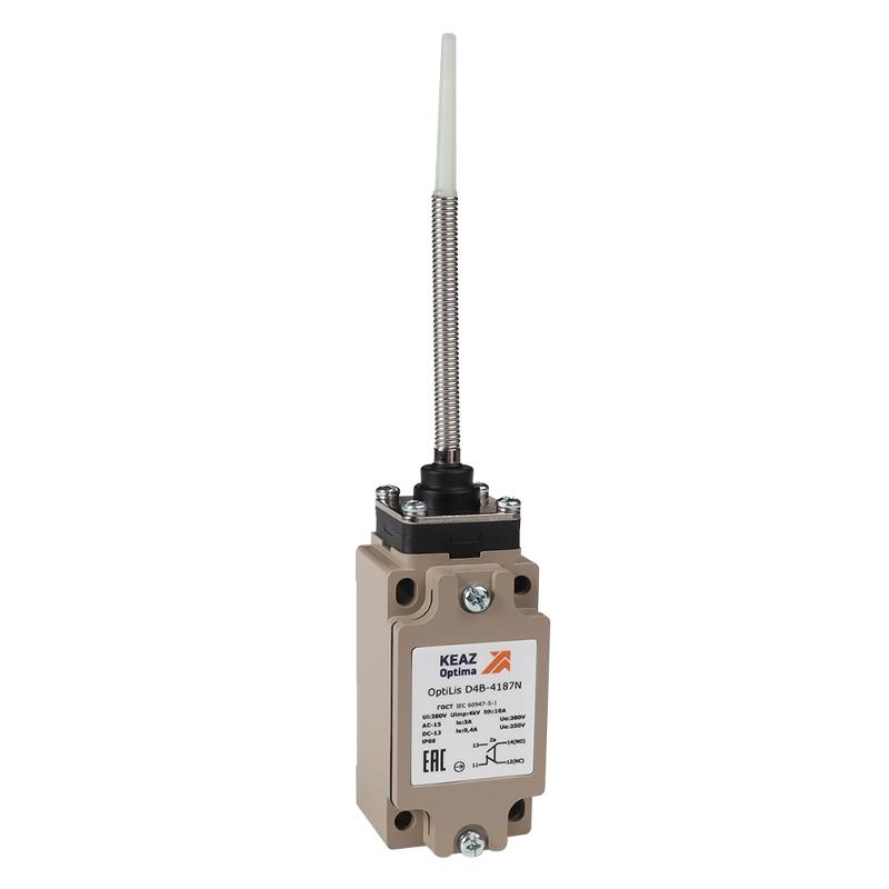 Выключатель концевой OptiLiS D4B-4186N пружина с наконечником металлическим EN 50041 XCKJ109H29
