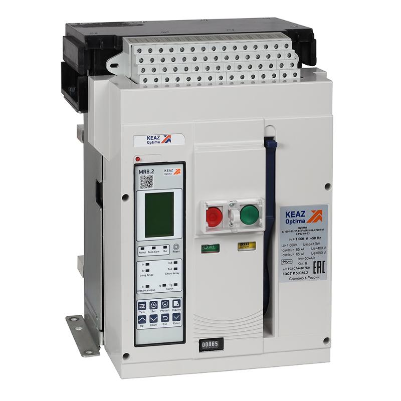Выключатель автоматический OptiMat A-1600-S1-3P-50-F-MR8.2-B-C2200-M2-P04-S2-06