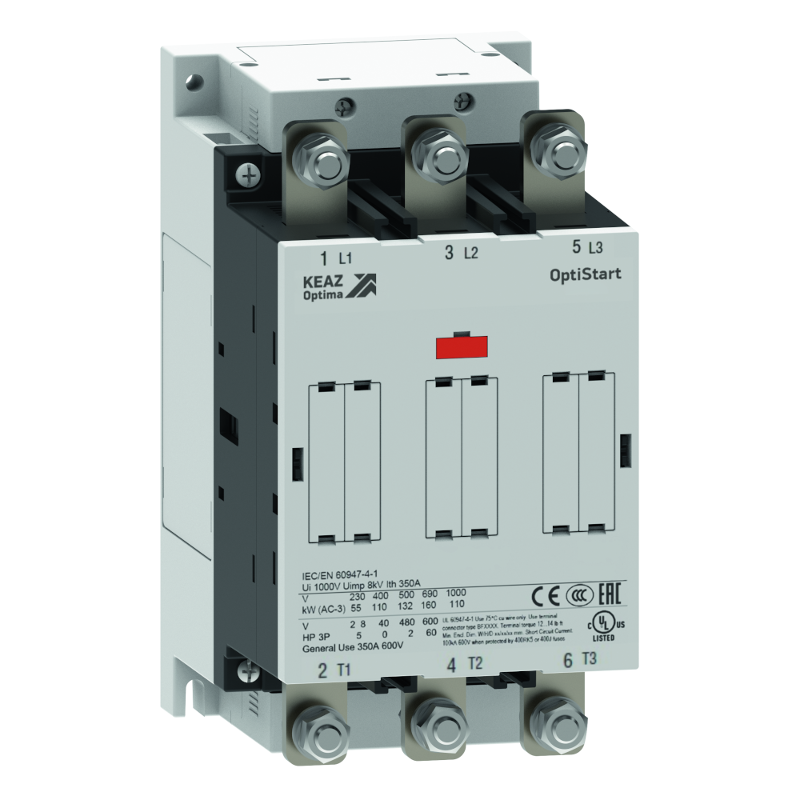 Контактор OptiStart K-AF-400-30-00-E110 с катушкой AC/DC с электронным управлением