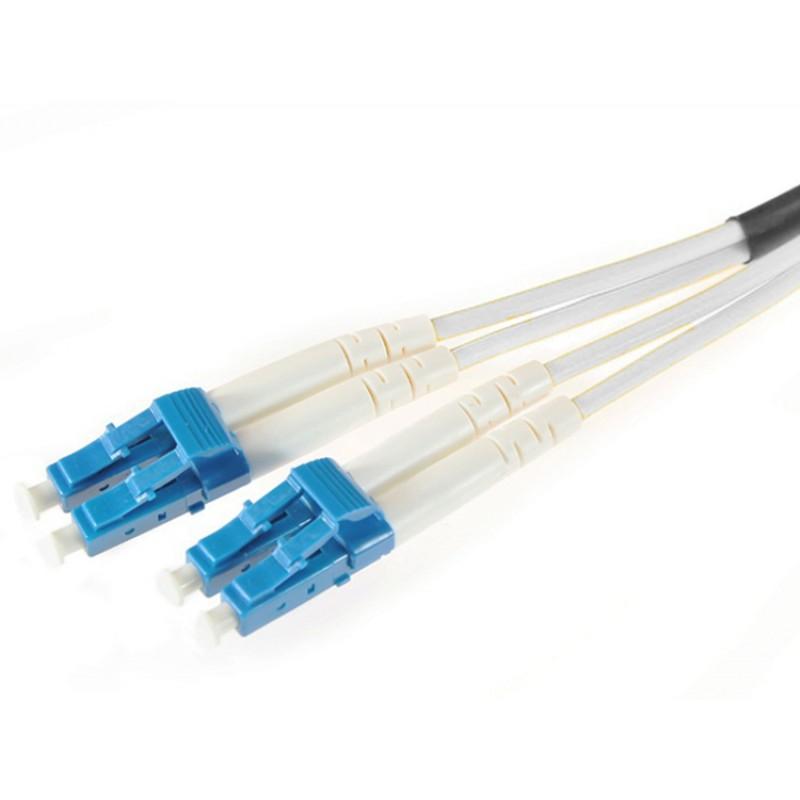 Патч-корд FC-D2-9A1-LC/UR-LC/UR-H-10M-LSZH-WHвол.-оптич.(шнур) SM 9/125 (G.657),LC/UPC-LC/UPC,2.0мм,duplex,LSZH,10м
